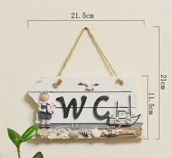 Bảng WC biển bé trai